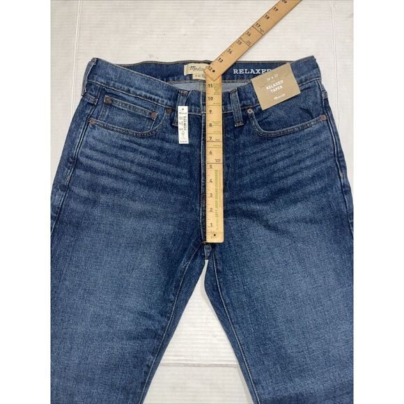 MADEWELL RELAXED TAPER Jeans In Medium Wash Mens Size 32X29 New - Picture 3 of 9